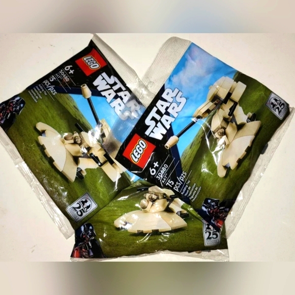 Factory Sealed Star Wars Lego 75 Piece Set, 30680 AAT Poly Bag Set, Disn… - Picture 3 of 6